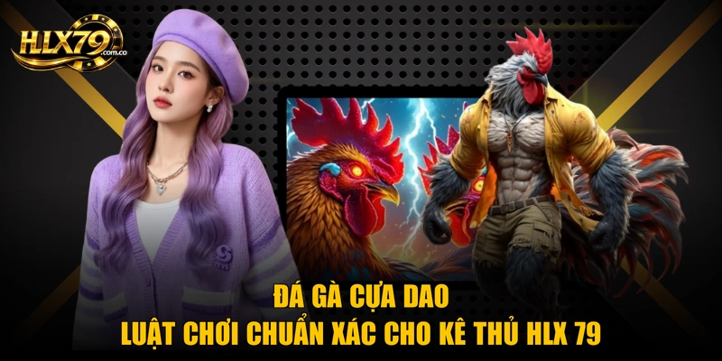 Đá Gà Cựa Dao - Luật Chơi Chuẩn Xác Cho Kê Thủ Hlx 79