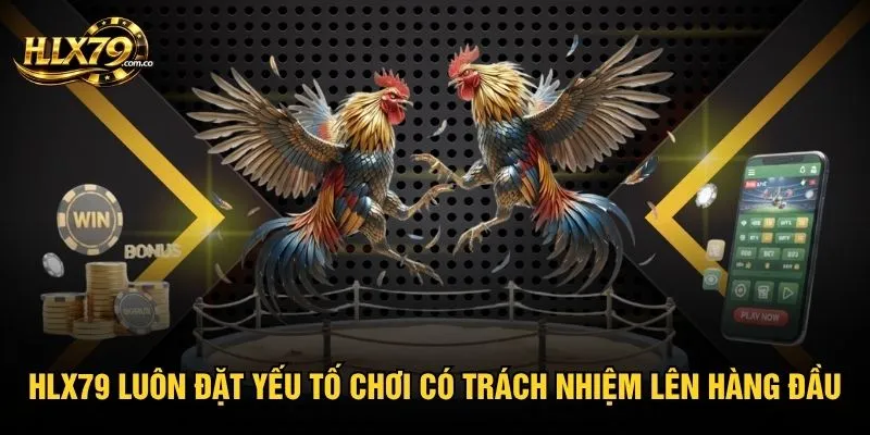 Hlx79 luôn đặt yếu tố chơi có trách nhiệm lên hàng đầu
