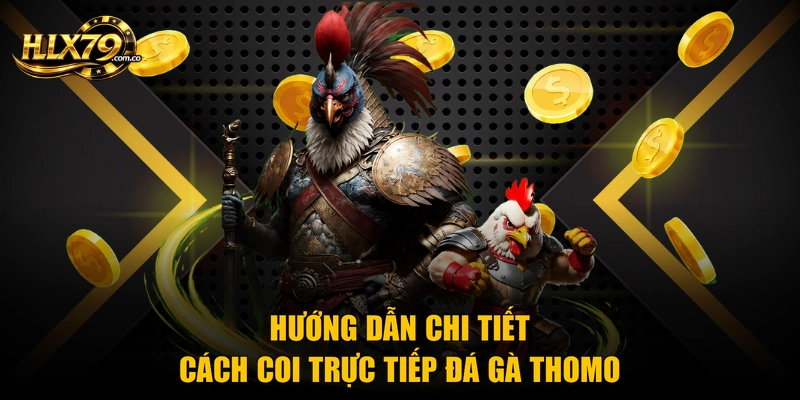 Hướng dẫn chi tiết cách coi trực tiếp đá gà Thomo