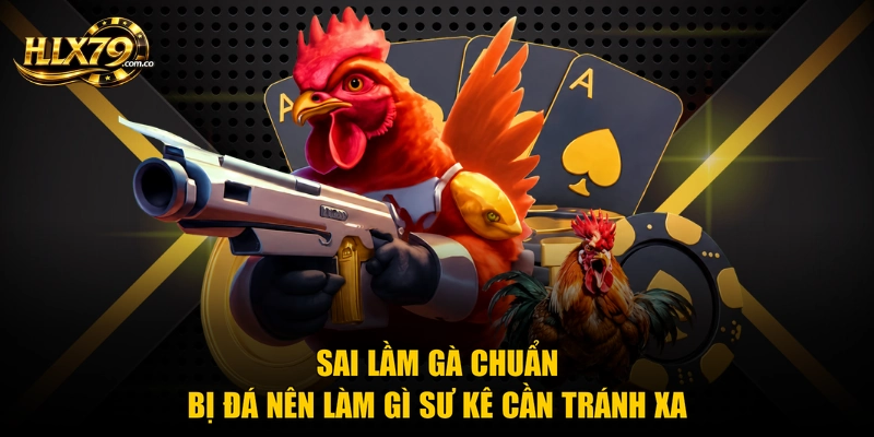 Sai lầm gà chuẩn bị đá nên làm gì sư kê cần tránh xa